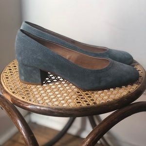 madewell | raquel pump in suede